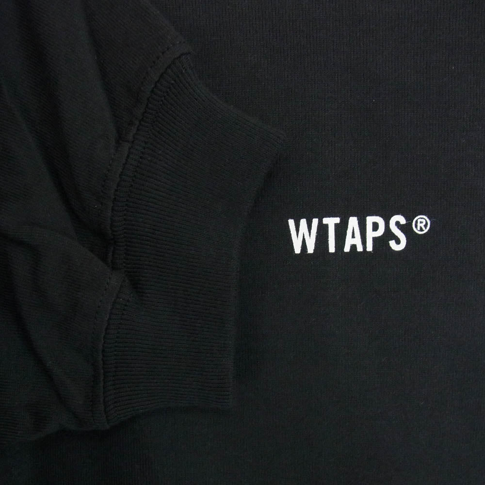 WTAPS ダブルタップス 21AW 212PCDT-LT023 CROSSBONES LS TEE 長袖Tシャツ ブラック系 X04【新古品】【未使用】【中古】