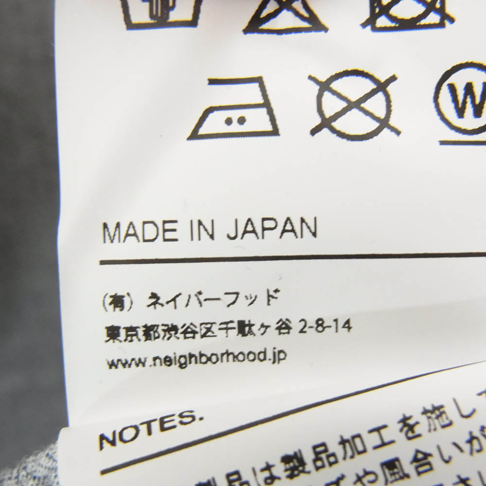 NEIGHBORHOOD ネイバーフッド 21AW 212AQNH-SHM03 ROTHKO/C-SHIRT ワークシャツ グレー系 S【極上美品】【中古】