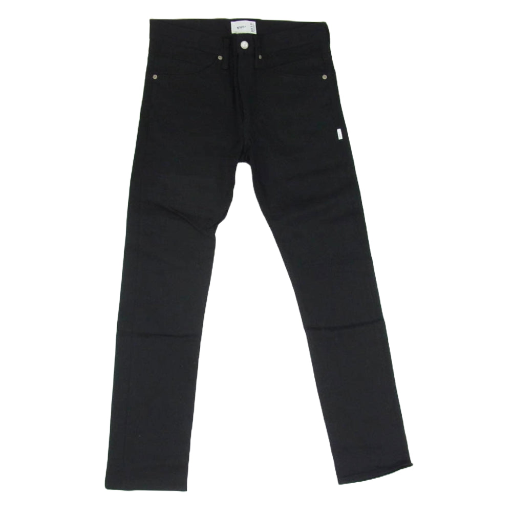 WTAPS ダブルタップス 21AW 212BRBRDT-PTM04 BLUES SKINNY TROUSERS ブルース スキニー トラウザーズ パンツ ブラック系 X01【極上美品】【中古】