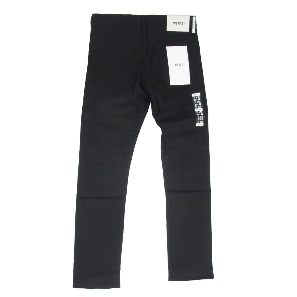 WTAPS ダブルタップス 21AW 212BRBRDT-PTM04 BLUES SKINNY TROUSERS ブルース スキニー トラウザーズ パンツ ブラック系 X01【極上美品】【中古】