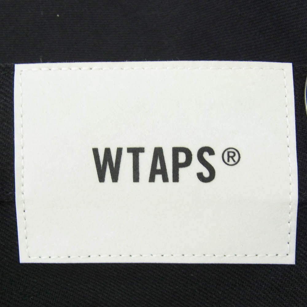 WTAPS ダブルタップス 21AW 212BRBRDT-PTM04 BLUES SKINNY TROUSERS ブルース スキニー トラウザーズ パンツ ブラック系 X01【極上美品】【中古】