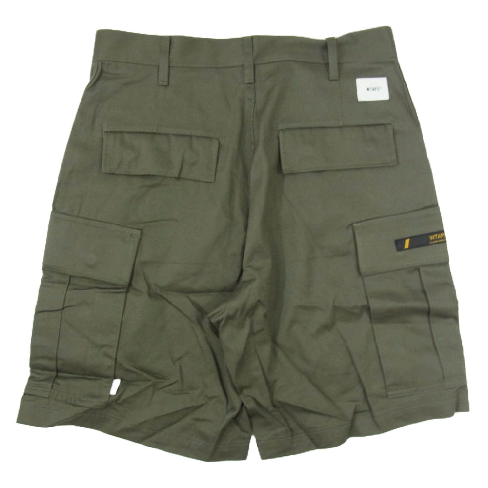 WTAPS ダブルタップス 21SS 211WVDT-PTM04 JUNGLE 02 / SHORTS ジャングル カーゴ ショーツ カーキ系 X01【新古品】【未使用】【中古】