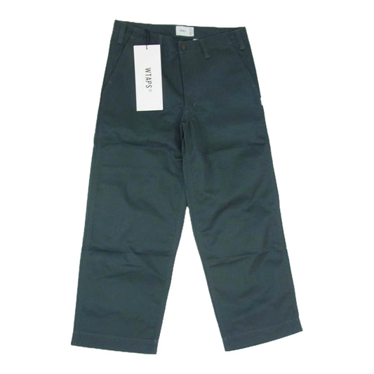 WTAPS ダブルタップス 21SS 211GWDT-PTM01 GORILLA/TROUSERS/COPO.TWILL ゴリラ トラウザーズ ツイル パンツ グレー系 X01【極上美品】【中古】
