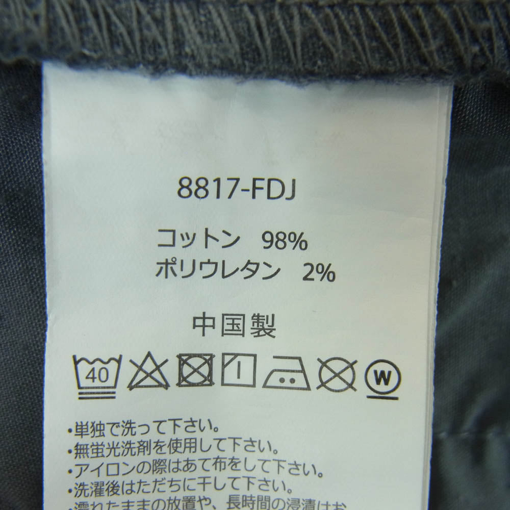 Gramicci グラミチ 8817-FDJ CROPPED PANTS ニューナロー チノ パンツ クロップド チノパン ジャストカット グレー系 M【中古】