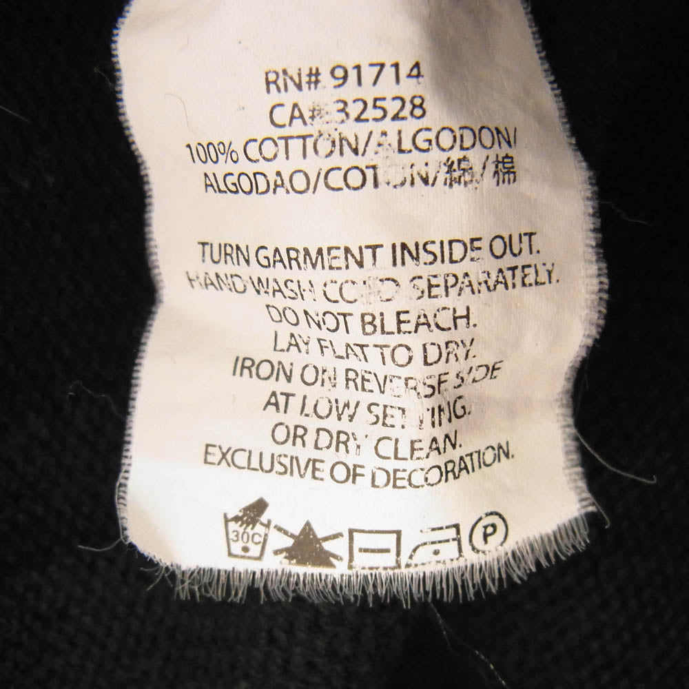 ARMANI EXCHANGE アルマーニエクスチェンジ ジップアップ ニット ジャケット ブラック系 M【中古】