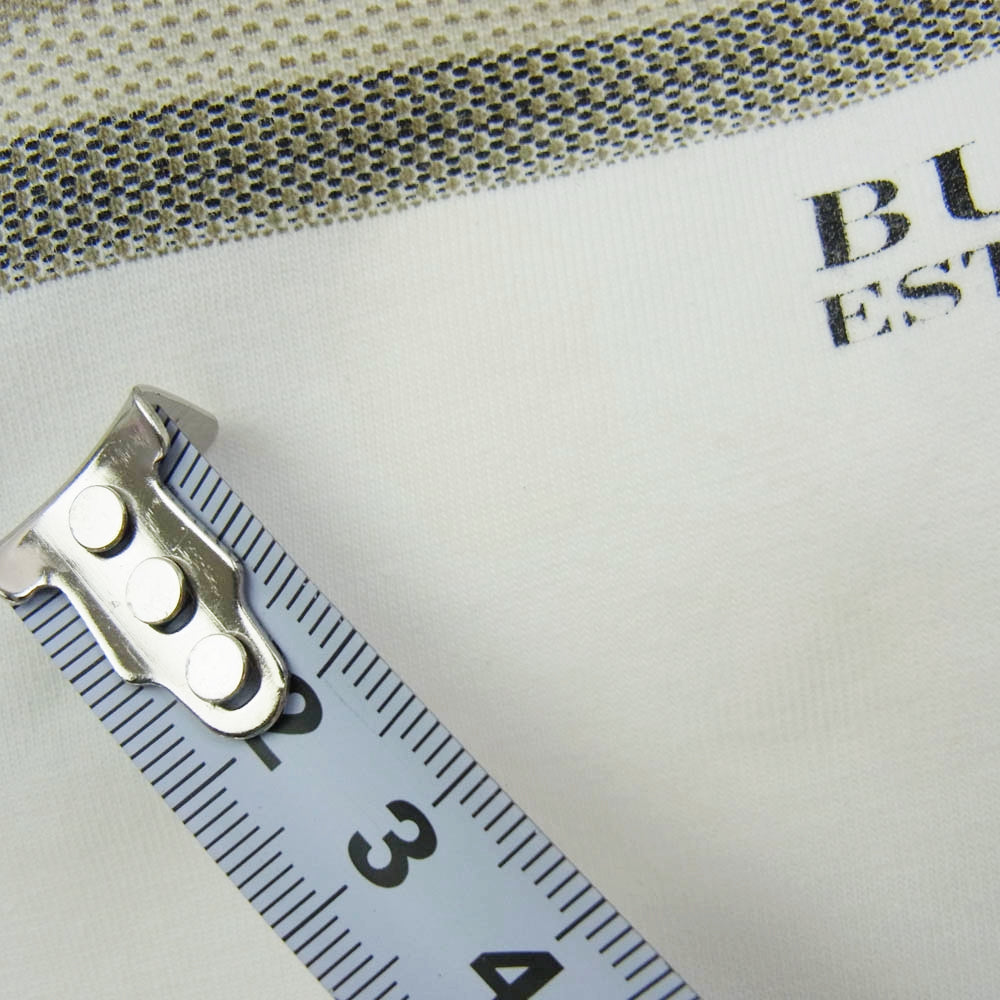 BURBERRY LONDON バーバリー ロンドン ロゴプリント 半袖 Tシャツ ホワイト系 4【中古】