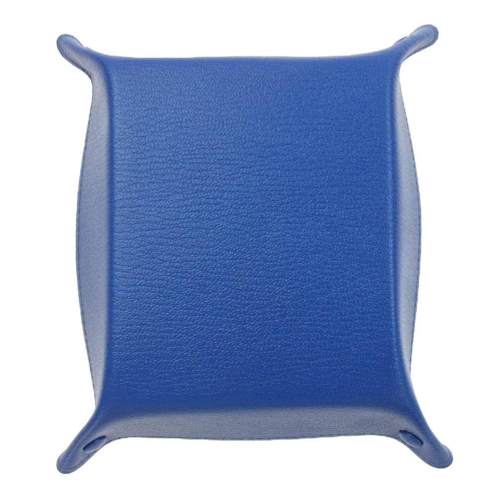 ラルコバレーノ LA901GT レザー トレイ ケース ブルー系【中古】