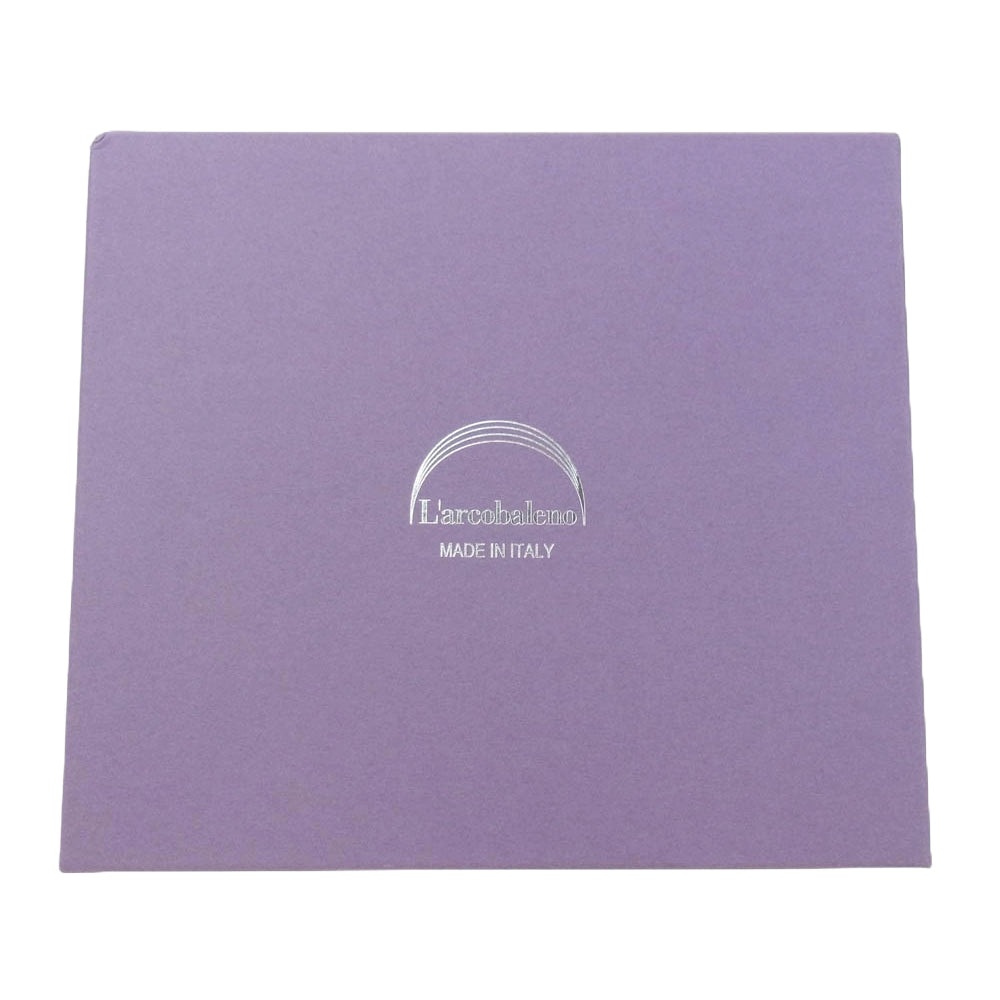 ラルコバレーノ LA901GT レザー トレイ ケース ブルー系【中古】