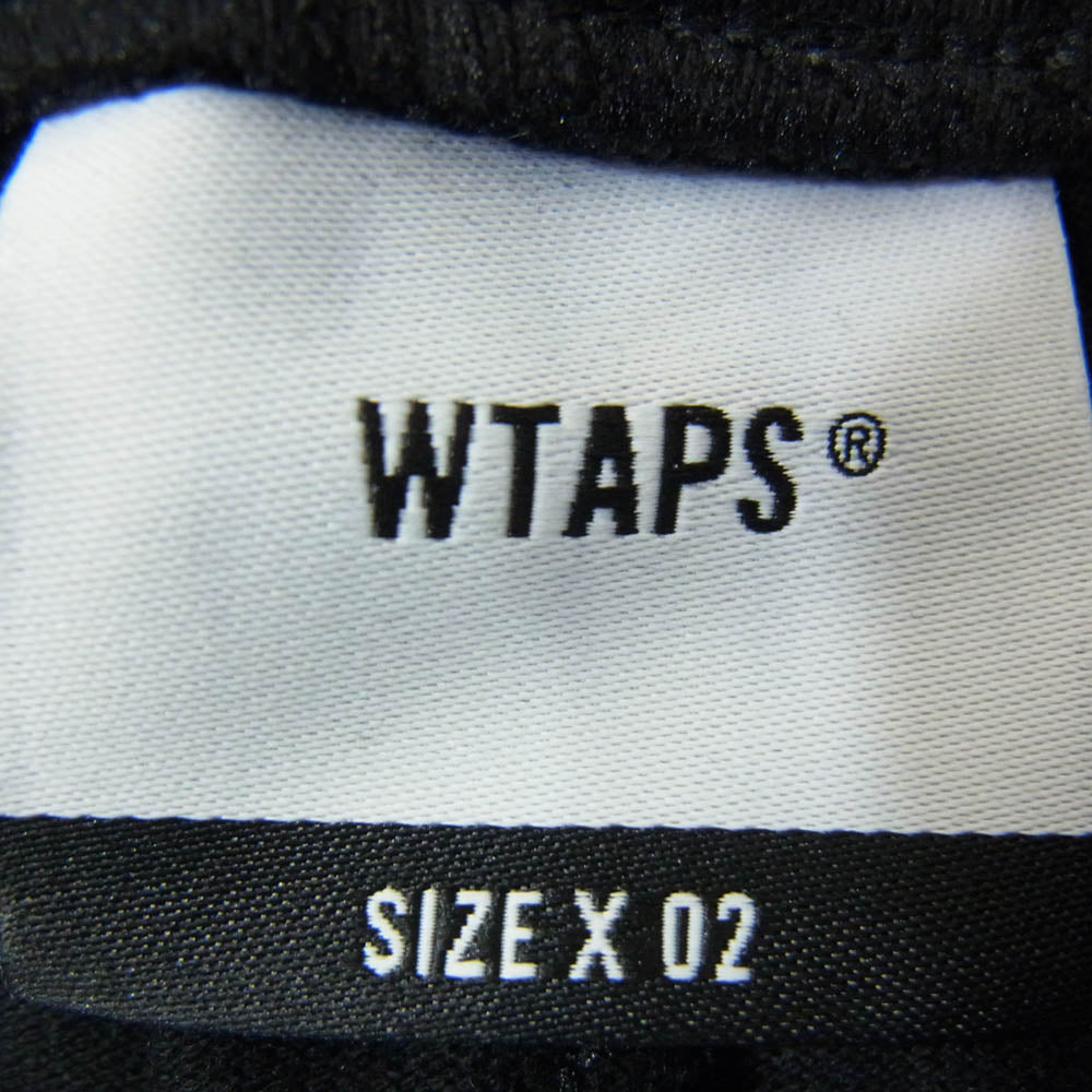 WTAPS ダブルタップス 23SS 231ATDT-CSM32 WUS SHORTS CTPL WUT スウェット ショート パンツ ブラック系 X02【極上美品】【中古】