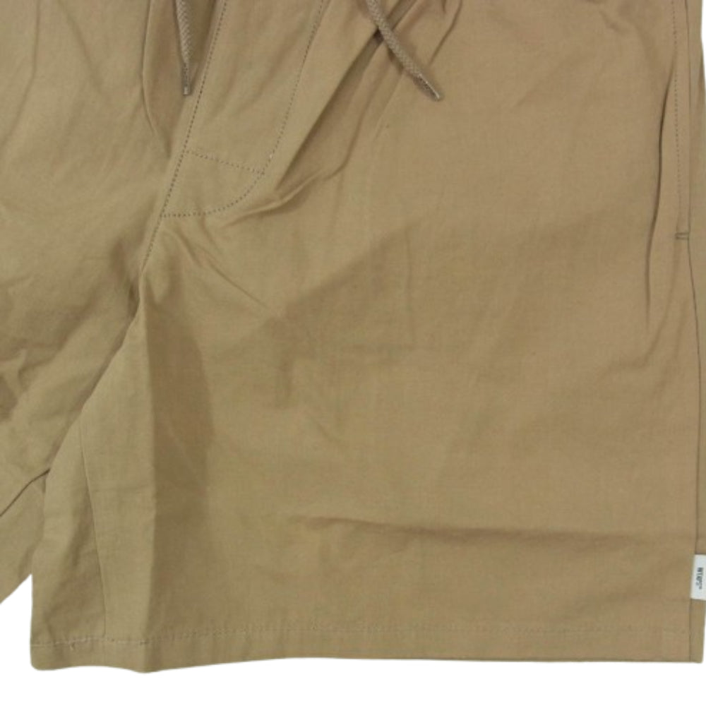 WTAPS ダブルタップス 22SS 221WVDT-PTM08 SEAGULL 01 SHORTS HECO WEATHER BEIGE ショート パンツ ベージュ系 X02【美品】【中古】