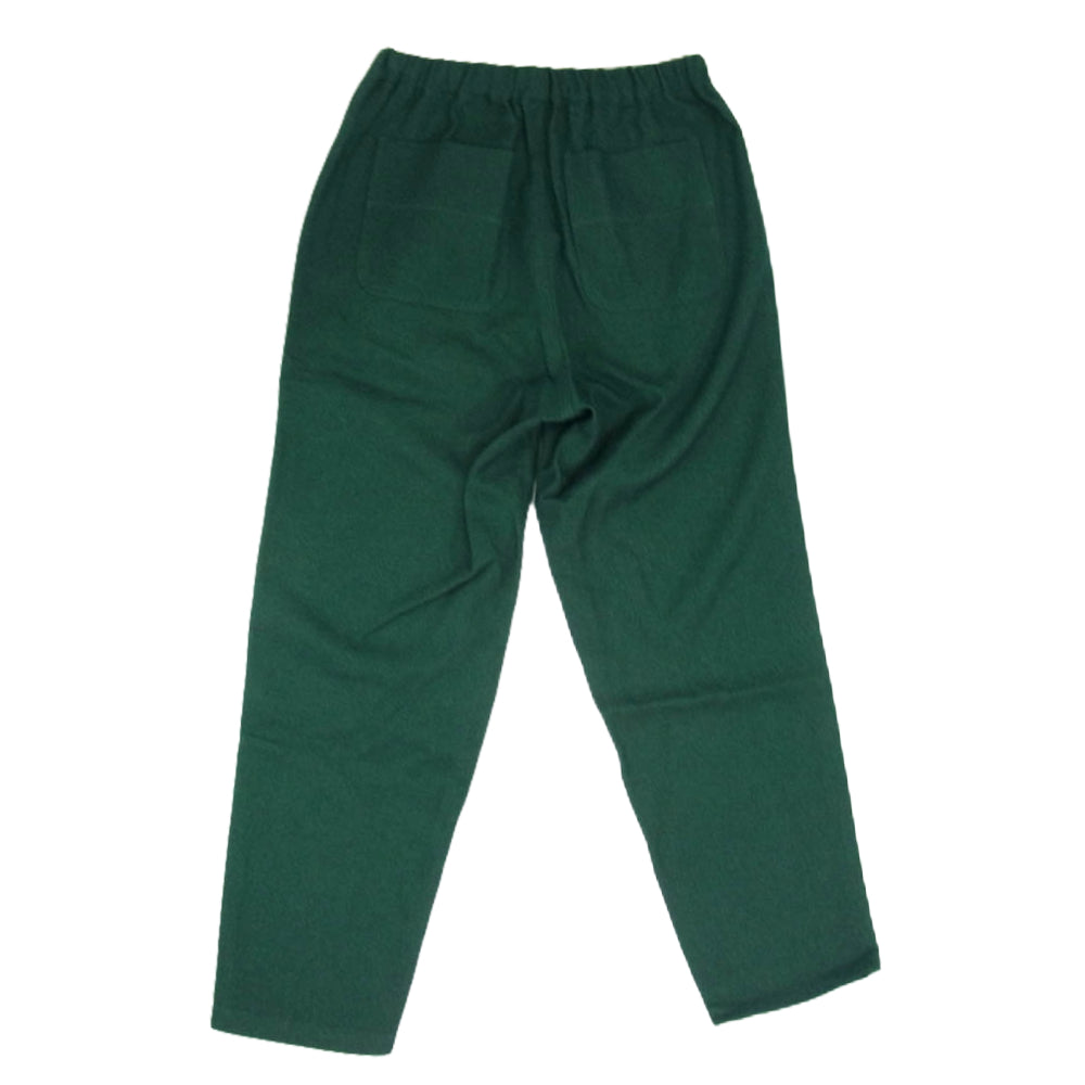 UNDERCOVER アンダーカバー 21SS UC1A4506-2 ヘリンボーン イージー ロング パンツ グリーン系 1【美品】【中古】