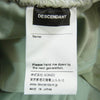 DESCENDANT ディセンダント 231WVDS-PTM04 CLASP TWILL TROUSERS トラウザー パンツ グリーン系 2【美品】【中古】