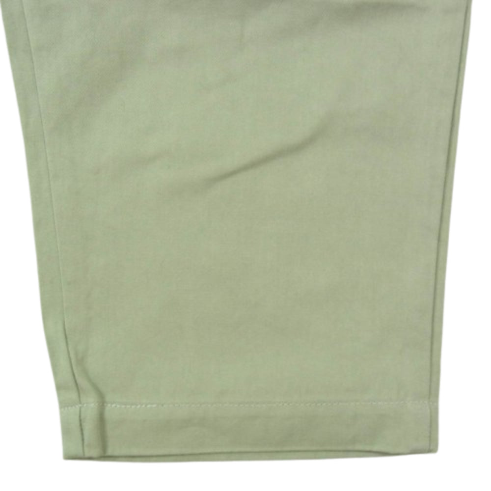 DESCENDANT ディセンダント 231WVDS-PTM04 CLASP TWILL TROUSERS トラウザー パンツ グリーン系 2【美品】【中古】