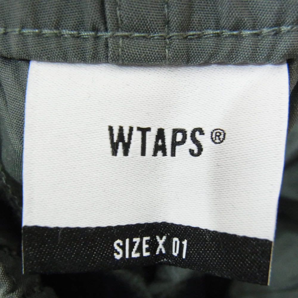 WTAPS ダブルタップス 21SS 211BRDT-PTM07 UDT SHORTS NYLON TAFFETA ナイロン ショート パンツ カーキ カーキ系 X01【新古品】【未使用】【中古】
