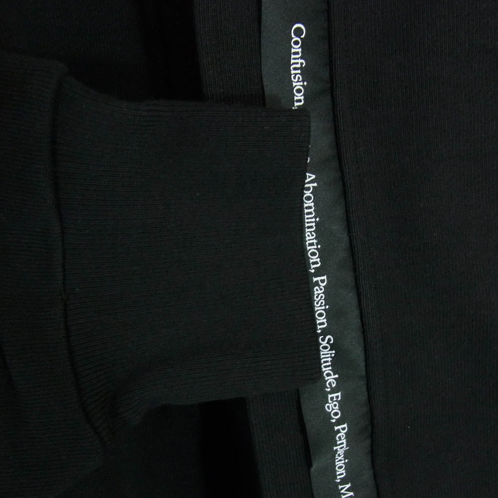WTAPS ダブルタップス 23SS 231ATDT-CSM15 Clasper Sweater Cotton Black クラスパー セーター コットン ブラック スウェット カーディガン ブラック系 X04【中古】