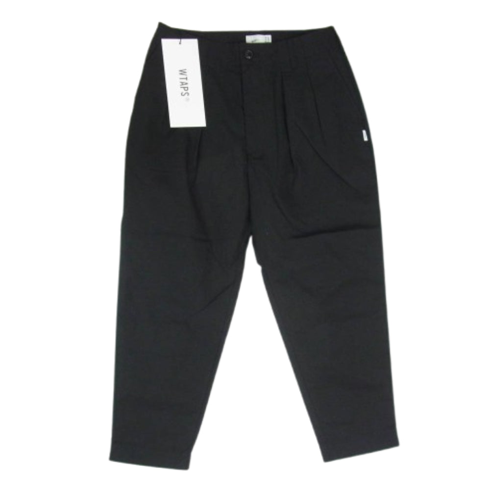WTAPS ダブルタップス 22AW 222GWDT-PTM01 Shinobi Trousers Ctpl Weather Black ウェザー ブラック シノビ トラウザー パンツ ブラック系 X01【美品】【中古】