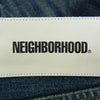 NEIGHBORHOOD ネイバーフッド 241XBNH-PTM05 12oz WASHED DENIM DP BASIC PANTS ウォッシュド 加工 デニム ベーシック パンツ インディゴブルー系 M【新古品】【未使用】【中古】