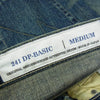 NEIGHBORHOOD ネイバーフッド 241XBNH-PTM05 12oz WASHED DENIM DP BASIC PANTS ウォッシュド 加工 デニム ベーシック パンツ インディゴブルー系 M【新古品】【未使用】【中古】