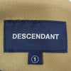 DESCENDANT ディセンダント 21SS 211WVDS-PTM01S SHORE BEACH SHORTS ビーチ ショーツ ハーフパンツ ベージュ ベージュ系 1【美品】【中古】