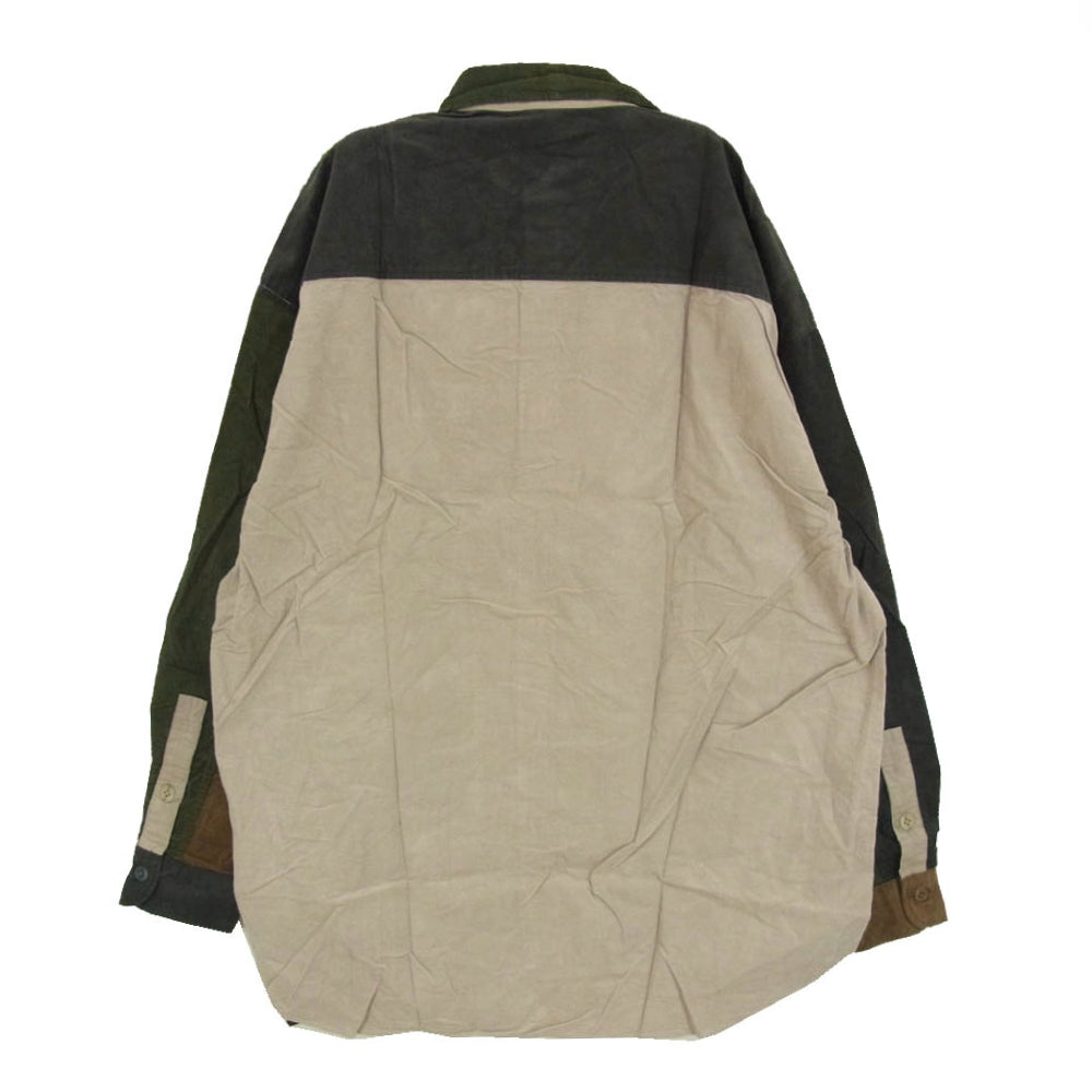 NEIGHBORHOOD ネイバーフッド 21AW 212TSNH-SHM04 CORD C-SHIRT LS コーデュロイ ロングスリーブ 長袖 シャツ マルチカラー系 L【中古】