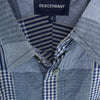 DESCENDANT ディセンダント 21SS 211WVDS-SHM07 DISTRIBUTION LS SHIRT FULL チェック柄 長袖 シャツ ネイビー系 2【中古】