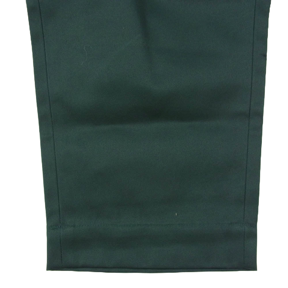 WTAPS ダブルタップス 21SS 211TQDT-PTM02 TUCK 02 TROUSERS COTTON TWILL コットンツイル 2タック ワークパンツ トラウザー グリーン系 X01【新古品】【未使用】【中古】
