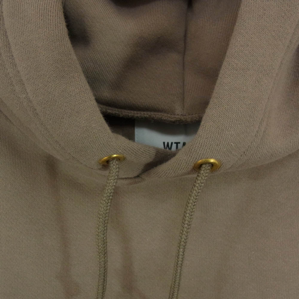 WTAPS ダブルタップス 20AW 202ATDT-CSM13 HOME BASE HOODED COTTON ホームベース フーデッド コットン パーカー フーディ グレー系 X03【美品】【中古】