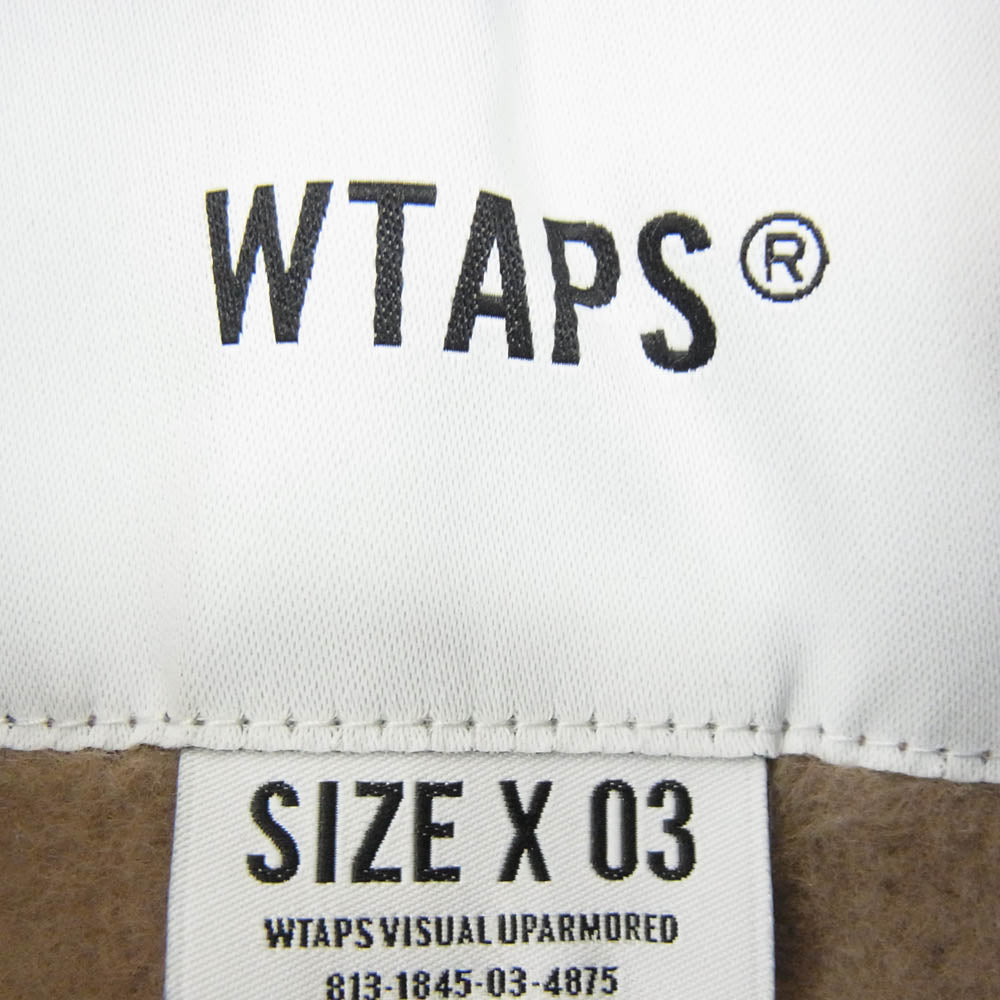 WTAPS ダブルタップス 20AW 202ATDT-CSM13 HOME BASE HOODED COTTON ホームベース フーデッド コットン パーカー フーディ グレー系 X03【美品】【中古】