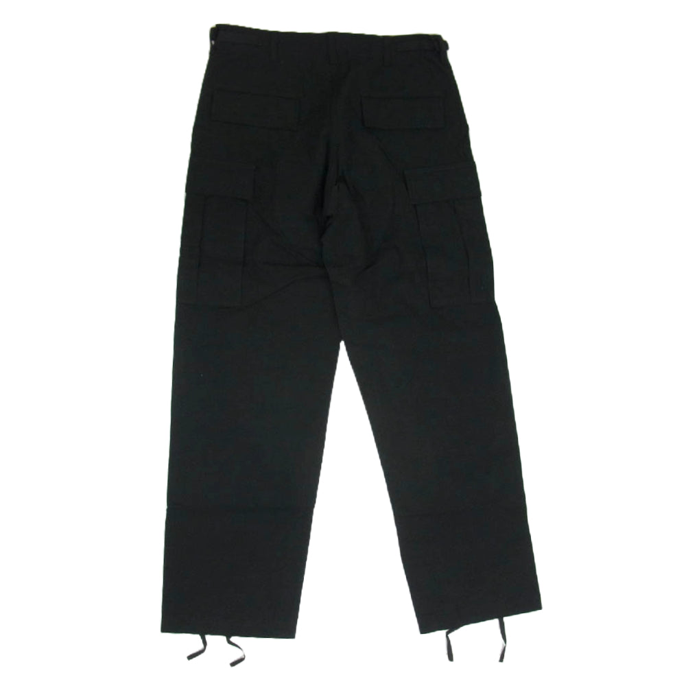 WTAPS ダブルタップス 21SS 211WVDT-PTM01 WMILL-TROUSER01 TROUSERS NYCO.RIPSTOP ミル トラウザーズ ナイロン コットン リップストップ カーゴパンツ ブラック系 X01【中古】