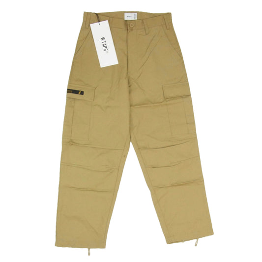 WTAPS ダブルタップス 21SS 211WVDT-PTM02 JUNGLE STOCK TROUSERS ジャングルストック トラウザーズ カーゴパンツ ベージュ系 X01【極上美品】【中古】
