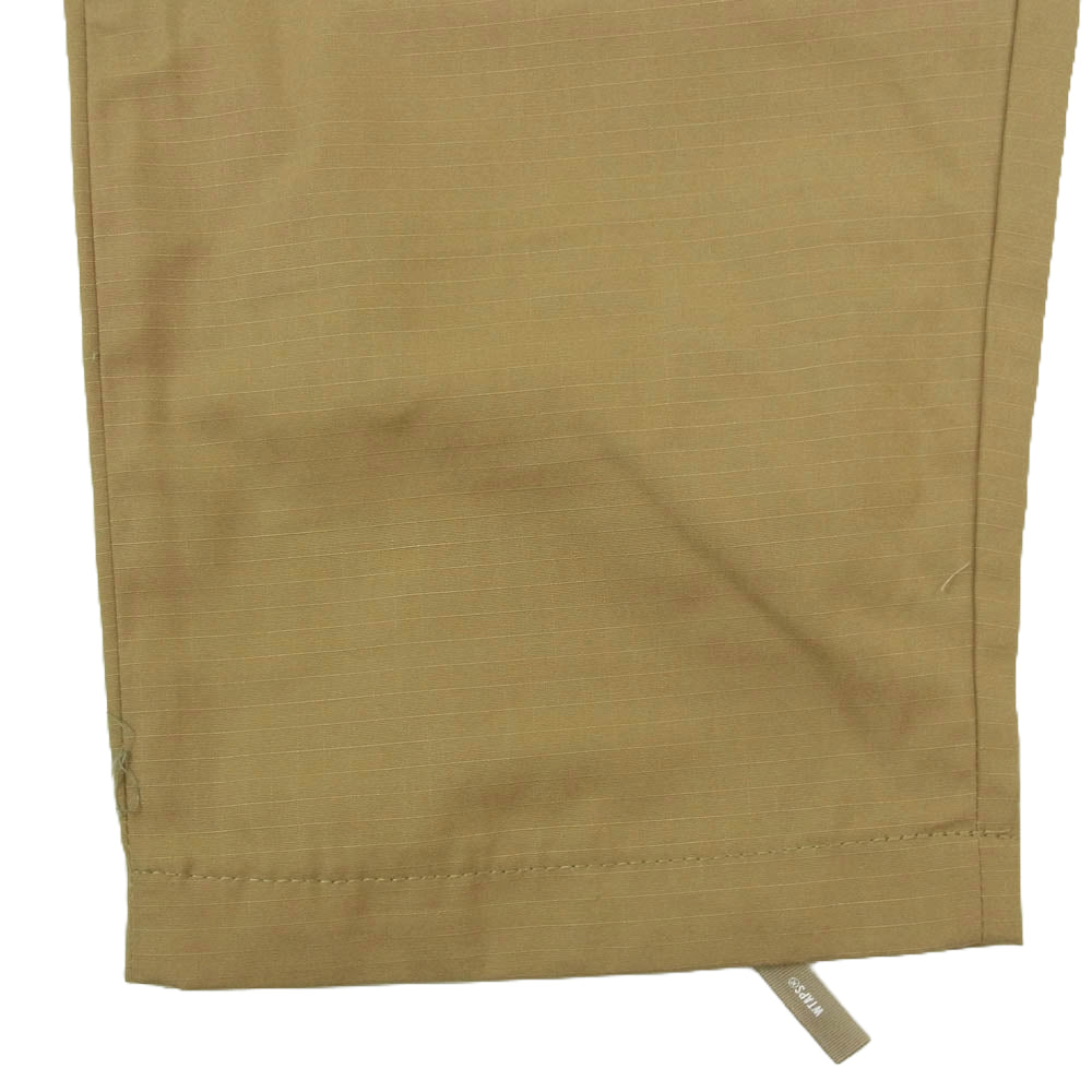 WTAPS ダブルタップス 21SS 211WVDT-PTM02 JUNGLE STOCK TROUSERS ジャングルストック トラウザーズ カーゴパンツ ベージュ系 X01【極上美品】【中古】