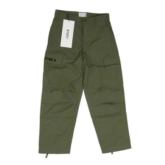 WTAPS ダブルタップス 21SS 211WVDT-PTM02 JUNGLE STOCK TROUSERS ジャングルストック トラウザーズ カーゴパンツ オリーブ カーキ系 X01【極上美品】【中古】
