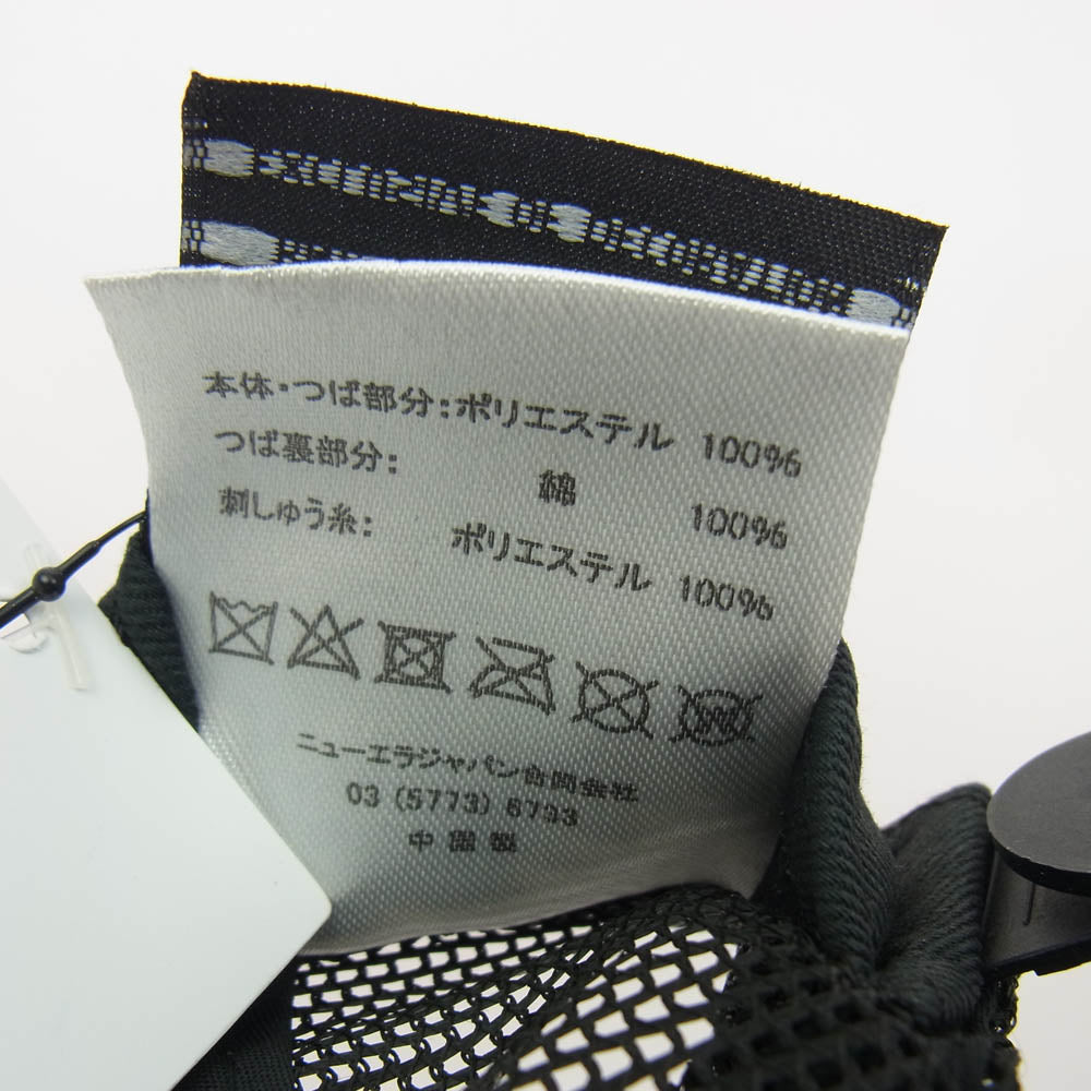 F.C.R.B. エフシーアールビー × NEW ERA ニューエラ メッシュ キャップ ブラック系【新古品】【未使用】【中古】