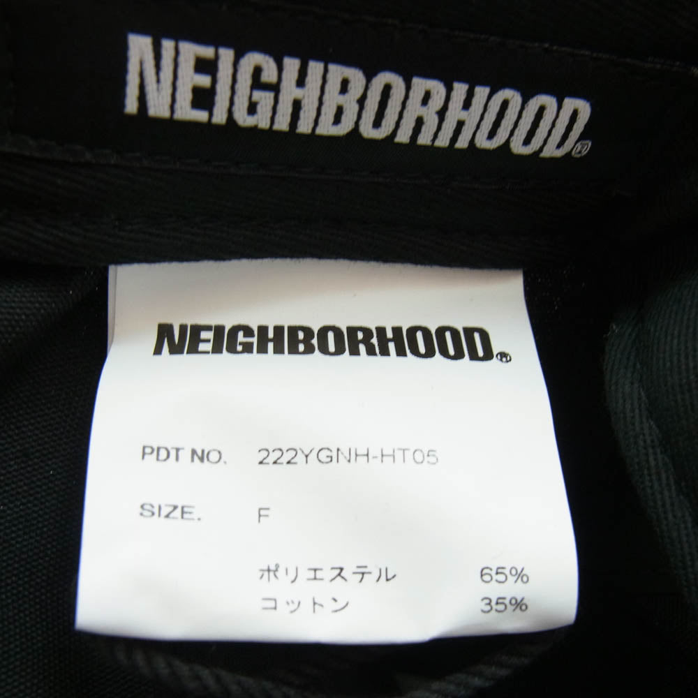 NEIGHBORHOOD ネイバーフッド 22AW 222YGNH-HT05 DAD CAP キャップ ブラック ブラック系【新古品】【未使用】【中古】