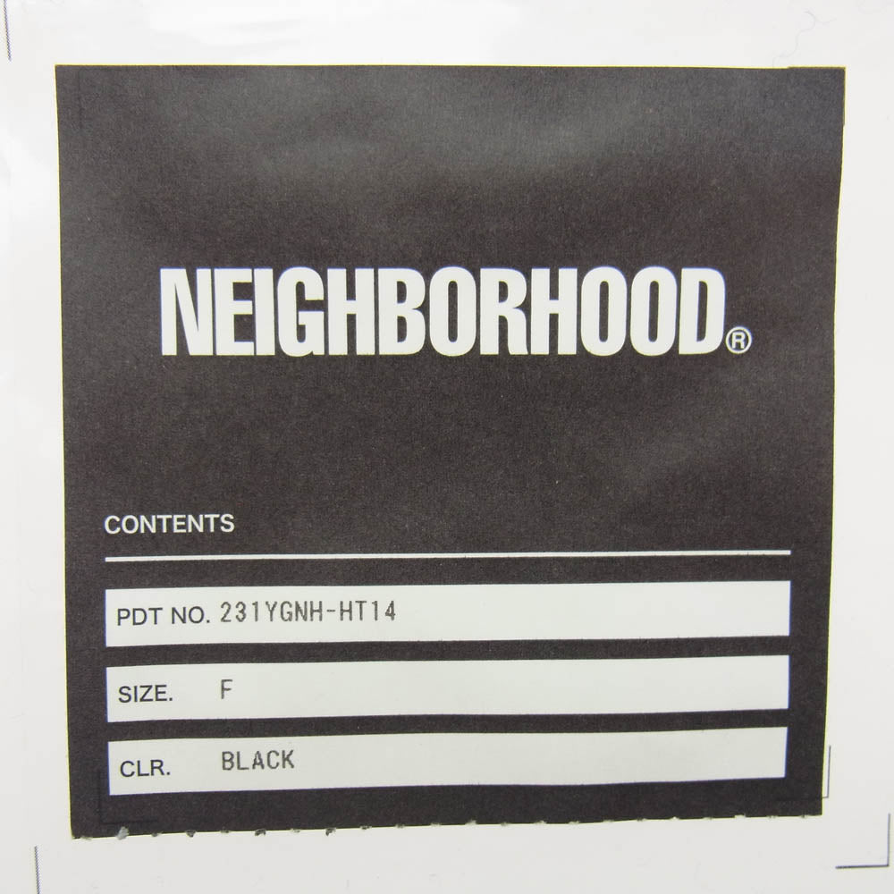NEIGHBORHOOD ネイバーフッド 23SS 231YGNH-HT14 MIL DAD CAP ダット キャップ ブラック系【極上美品】【中古】