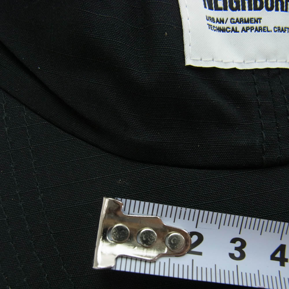 NEIGHBORHOOD ネイバーフッド 23SS 231YGNH-HT14 MIL DAD CAP ダット キャップ ブラック系【極上美品】【中古】