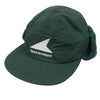 DESCENDANT ディセンダント 23AW 232EMDS-HT05 CETUS TRAPPER 5PANEL シータス トラッパー ナイロン キャップ グリーン系 F【新古品】【未使用】【中古】