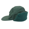 DESCENDANT ディセンダント 23AW 232EMDS-HT05 CETUS TRAPPER 5PANEL シータス トラッパー ナイロン キャップ グリーン系 F【新古品】【未使用】【中古】