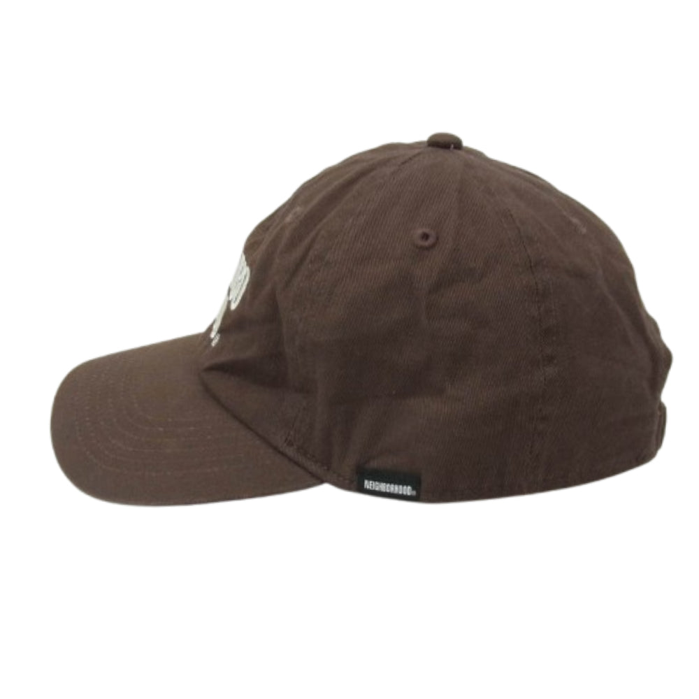 NEIGHBORHOOD ネイバーフッド 24SS 241YGNH-HT04S DAD CAP コットン ダッド キャップ ブラウン系 F【新古品】【未使用】【中古】