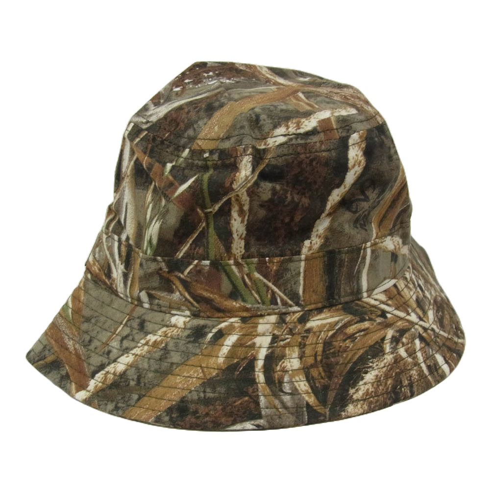 DESCENDANT ディセンダント 22AW 222EMDS-HT01S BOX BUCKET CAMO バケットハット 3 CAMOUFLAGE カモフラージュ カーキ系 4【新古品】【未使用】【中古】