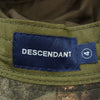 DESCENDANT ディセンダント 22AW 222EMDS-HT01S BOX BUCKET CAMO バケットハット 3 CAMOUFLAGE カモフラージュ カーキ系 4【新古品】【未使用】【中古】
