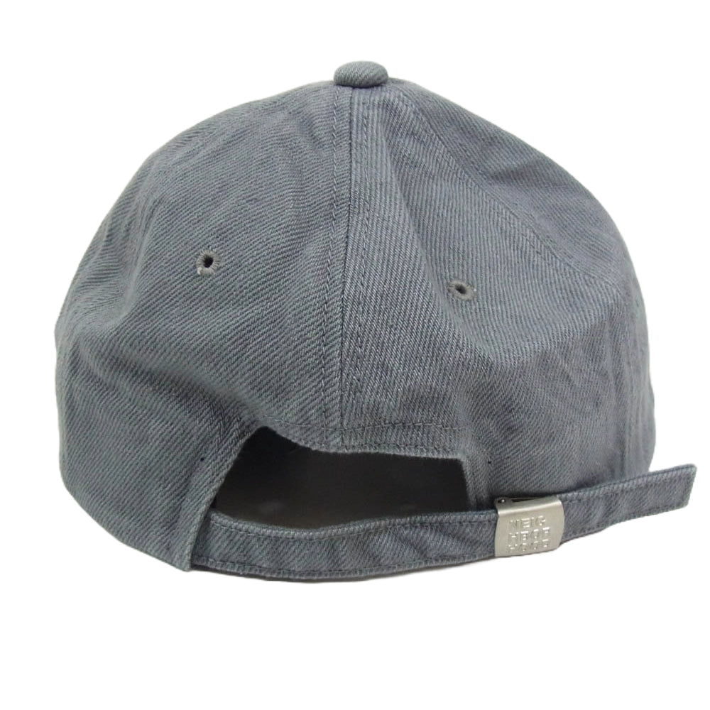 NEIGHBORHOOD ネイバーフッド 222YGNH-HT11 SRL SPECIMEN RESEARCH LABORATORY CAP デニム ダッド キャップ グレー系 F【極上美品】【中古】