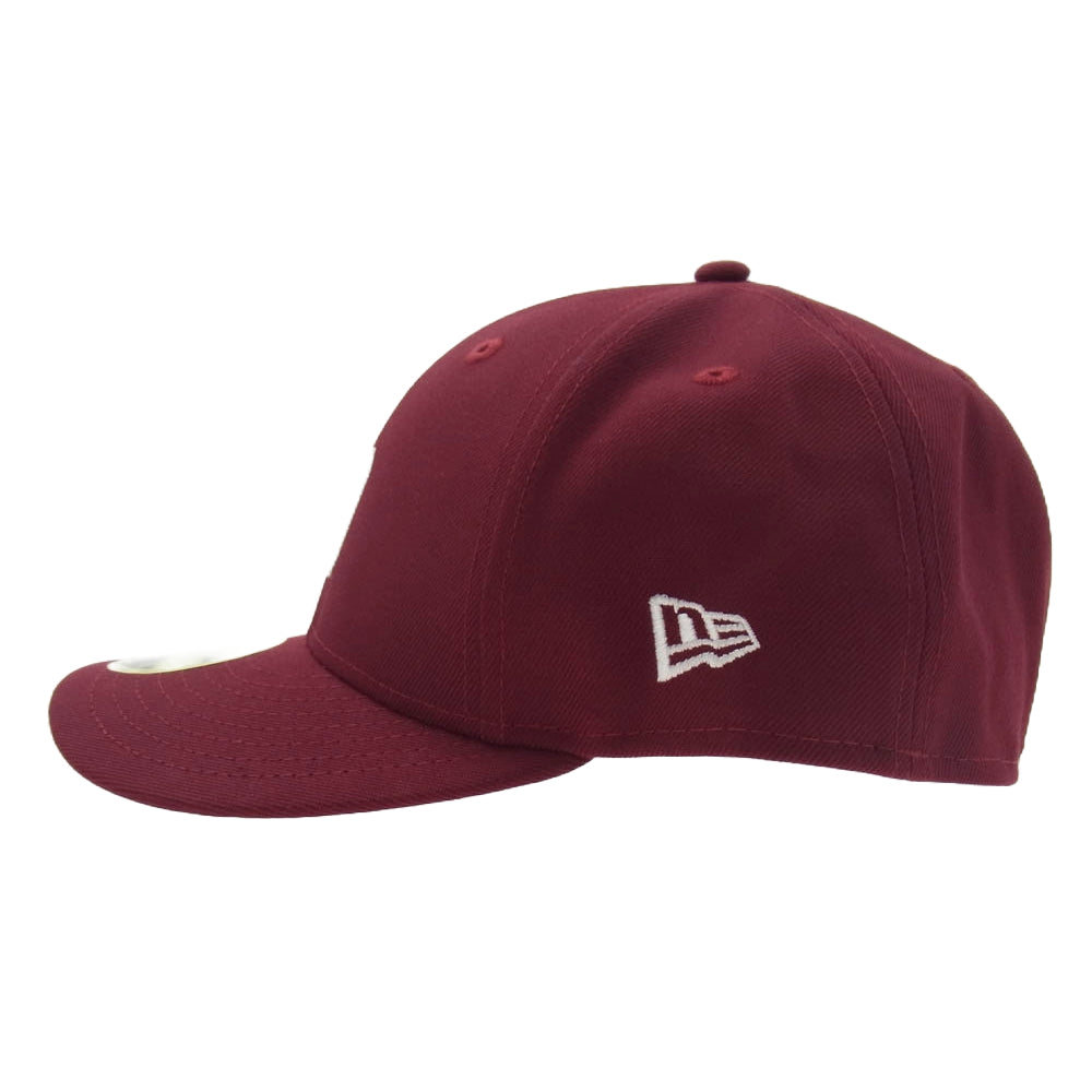 DESCENDANT ディセンダント 24SS 241NEDS-HT01 LETTERD LP 59FIFTY NEW ERA ニューエラ ベースボール キャップ エンジ系 60.6cm【新古品】【未使用】【中古】