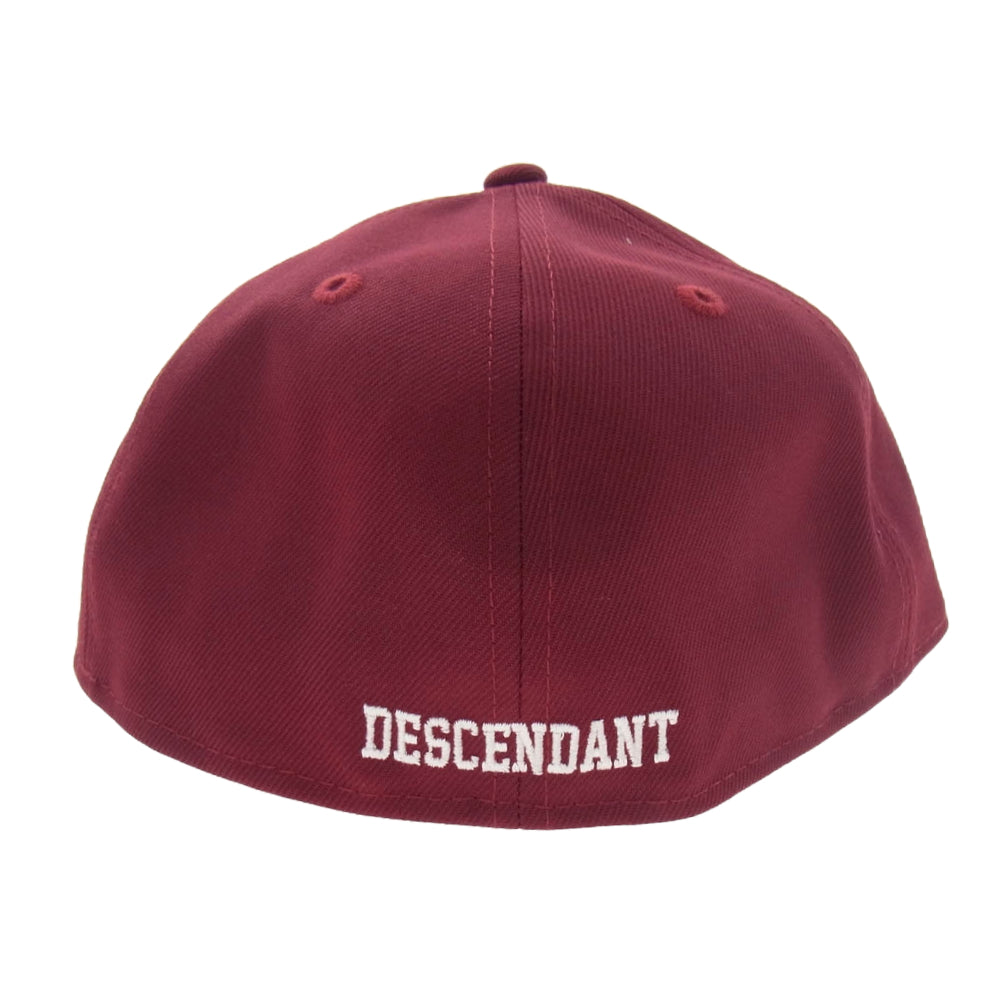 DESCENDANT ディセンダント 24SS 241NEDS-HT01 LETTERD LP 59FIFTY NEW ERA ニューエラ ベースボール キャップ エンジ系 60.6cm【新古品】【未使用】【中古】
