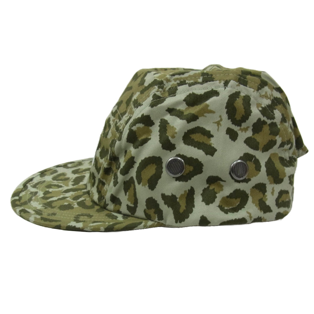 WTAPS ダブルタップス 21SS 211HCDT-HT02 T-5 02/CAP/COTTON.TWILL.CAMO レオパード コットン ツイル キャップ カーキ系 X00【新古品】【未使用】【中古】