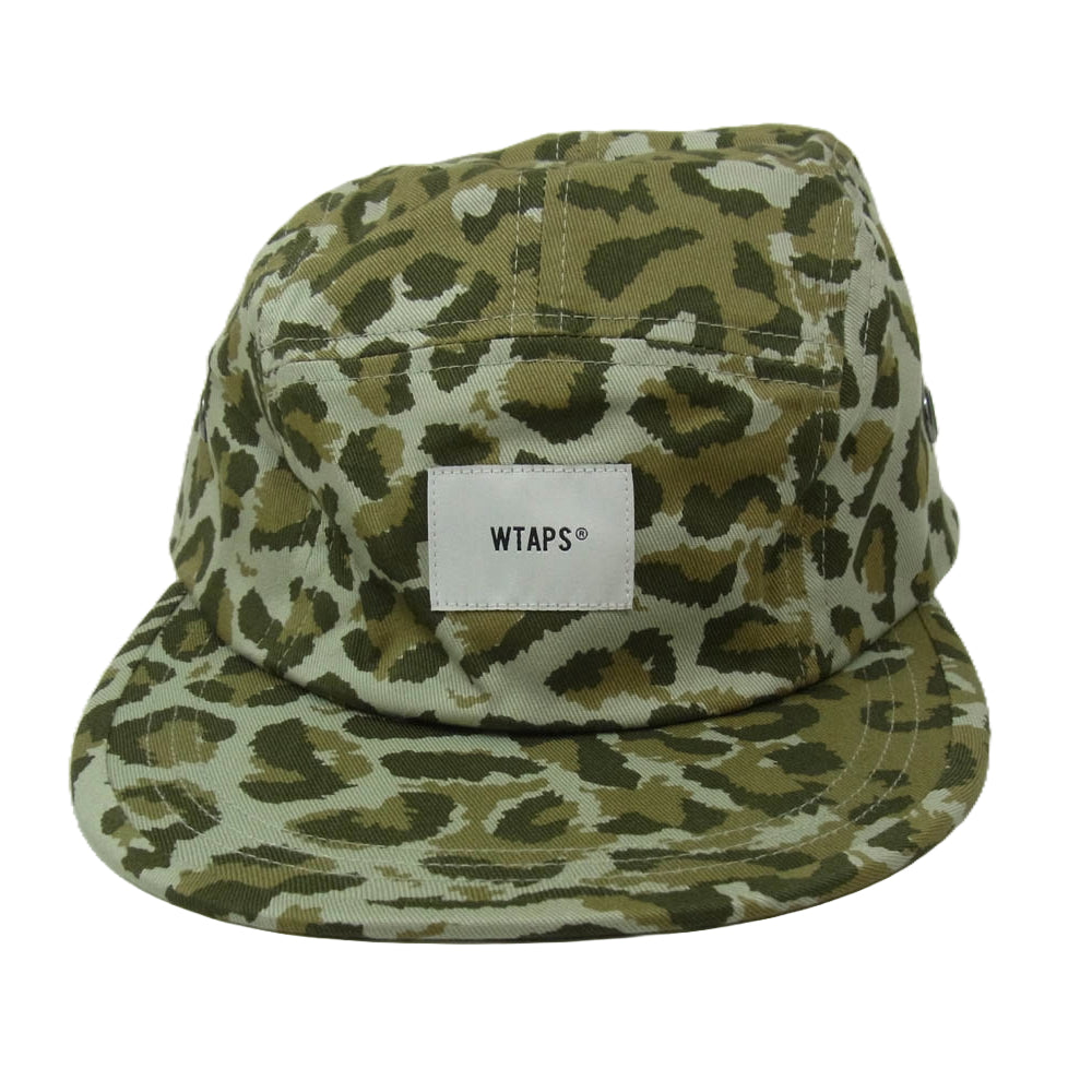 WTAPS ダブルタップス 21SS 211HCDT-HT02 T-5 02/CAP/COTTON.TWILL.CAMO レオパード コットン ツイル キャップ カーキ系 X00【新古品】【未使用】【中古】