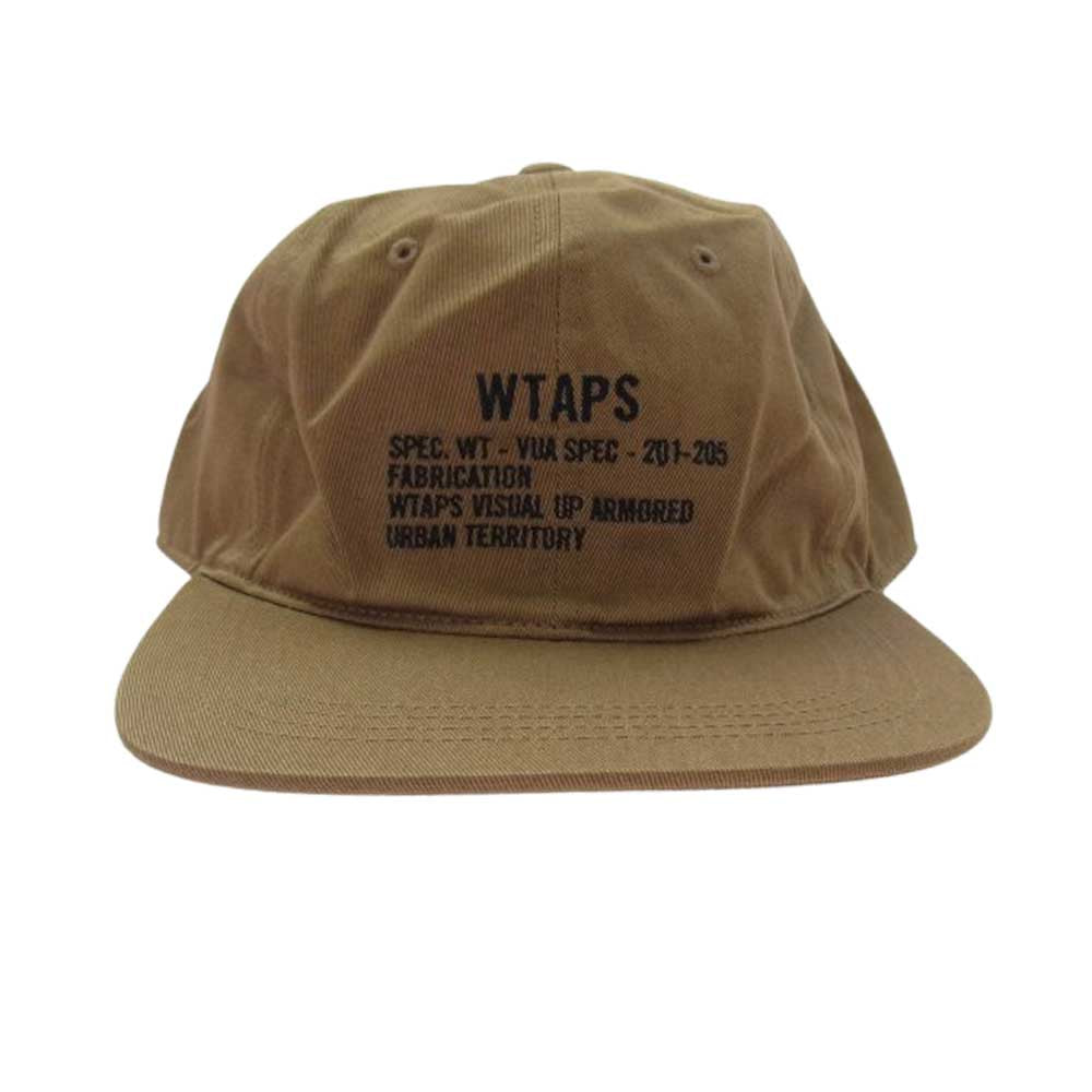 WTAPS ダブルタップス 20SS 201HCDT-HT07 T-6H 02 CAP COTTON. Twill コットン ツイル キャップ 帽子 ブラウン ブラウン系【新古品】【未使用】【中古】