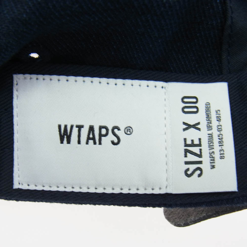 WTAPS ダブルタップス 23SS 231HCDT-HT06 T-5 02 Cap Cotton. Denim コットン デニム パネル キャップ 帽子 インディゴブルー系【新古品】【未使用】【中古】