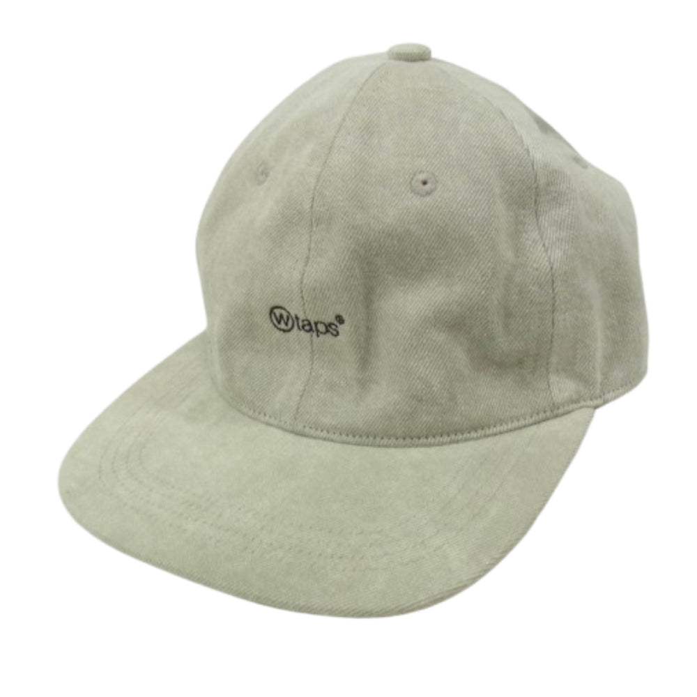 WTAPS ダブルタップス 21AW 212HCDT-HT06 T-6H 02 CAP COTTON. DENIM キャップ 帽子 ベージュ系 X00【極上美品】【中古】
