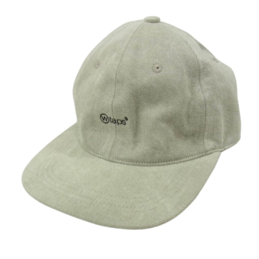 WTAPS ダブルタップス 21AW 212HCDT-HT06 T-6H 02 CAP COTTON. DENIM キャップ 帽子 ベージュ系 X00【極上美品】【中古】